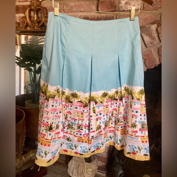 Talbots Dresses & Skirts - Talbots Santorini Print Skirt NWT Size 4